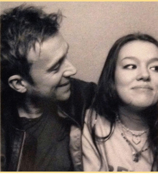 Missy with her father